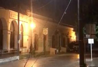 Llueve en El Fuerte: reportan varias comunidades sin luz