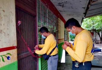 Clausura Protección Civil El Fuerte aula de kínder en La Constancia