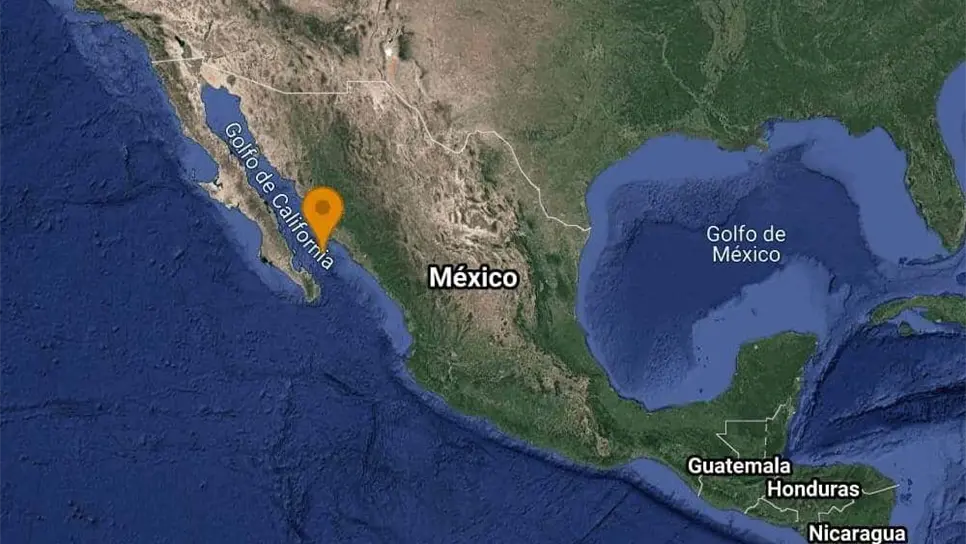 Sismo de 4.0 se registra a 109 km de Los Mochis
