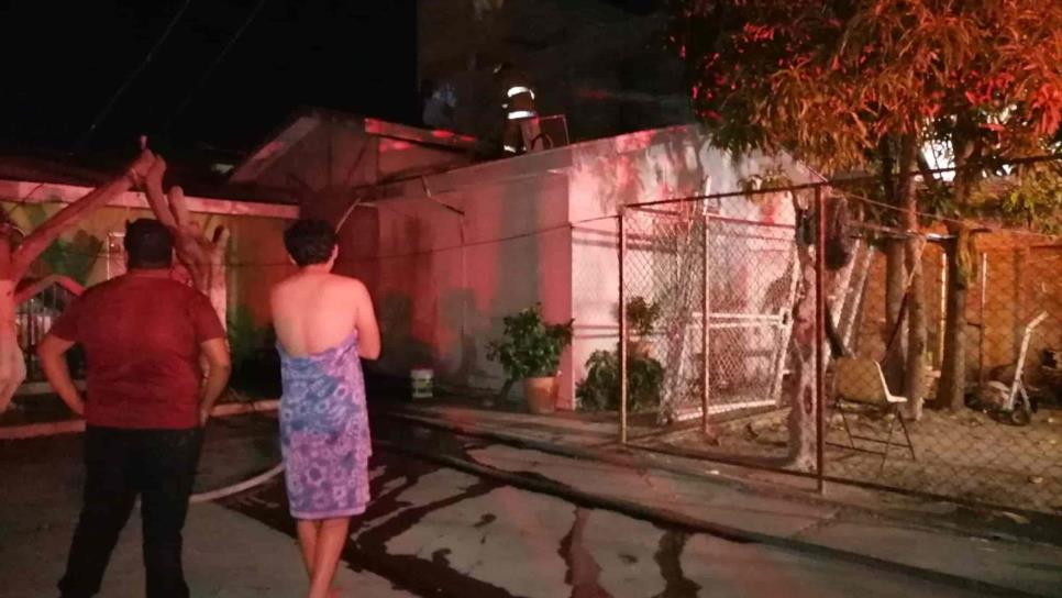 Se incendia una casa en Topolobampo tras un corto en la regadera