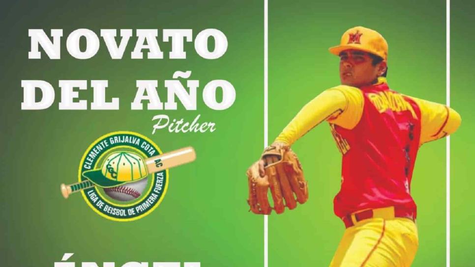 Ángel Lugo es elegido novato del año en la Clemente Grijalva Ángel Lugo es elegido novato del año en la Clemente Grijalva
