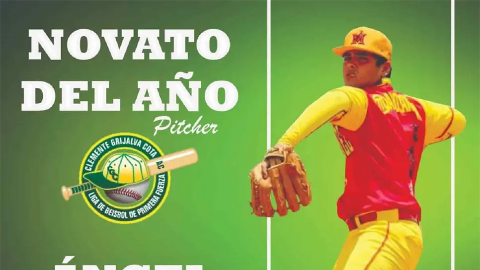 Ángel Lugo es elegido novato del año en la Clemente Grijalva
