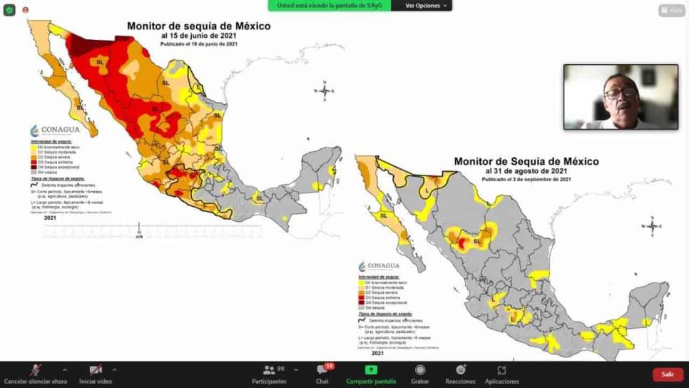 Sinaloa queda libre de sequía