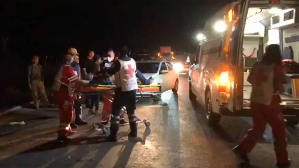 Atropellan a un hombre en la carretera a Las Glorias