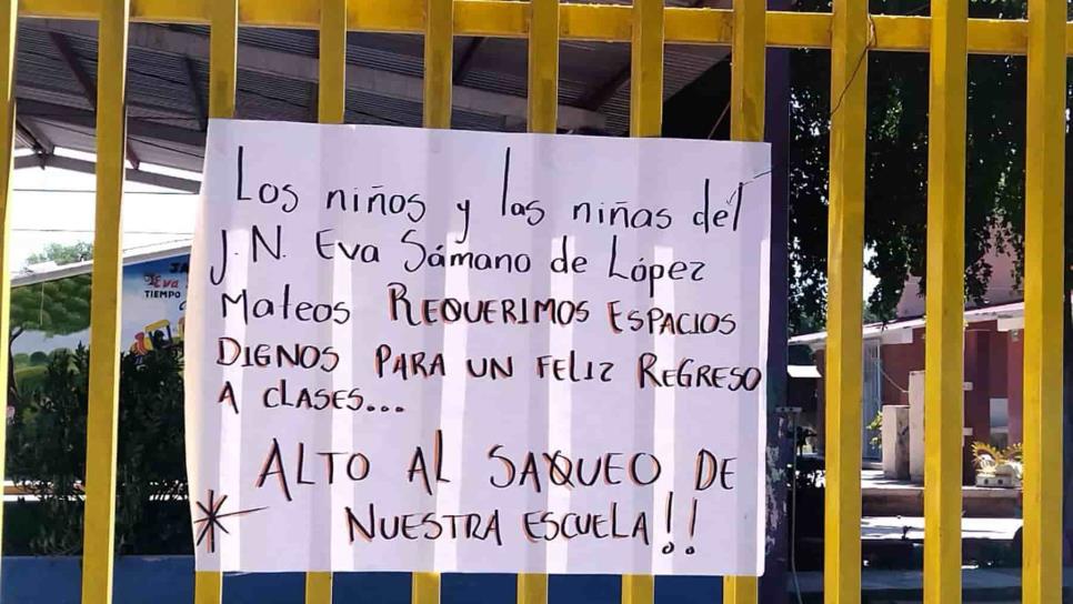 ¡Los dejan hasta sin juegos infantiles! ¡Los dejan hasta sin juegos infantiles!
