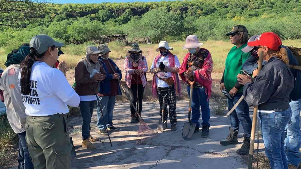 Rastreadoras de El Fuerte, FGR y comisiones buscan fosas clandestinas en Ahome