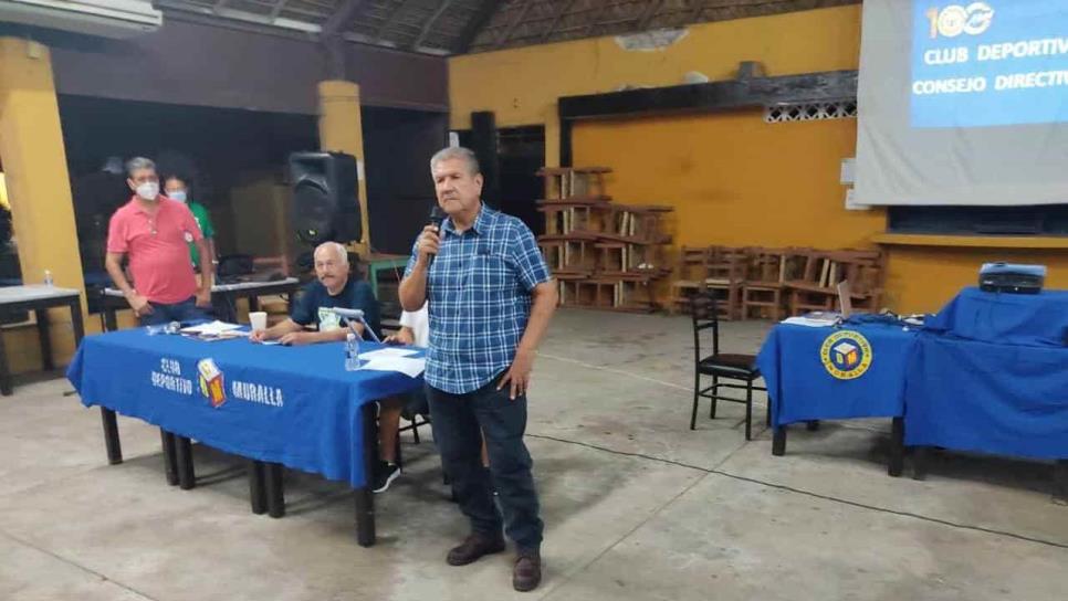 El Profe Miramontes, nuevo Presidente del Club Muralla Mazatlán