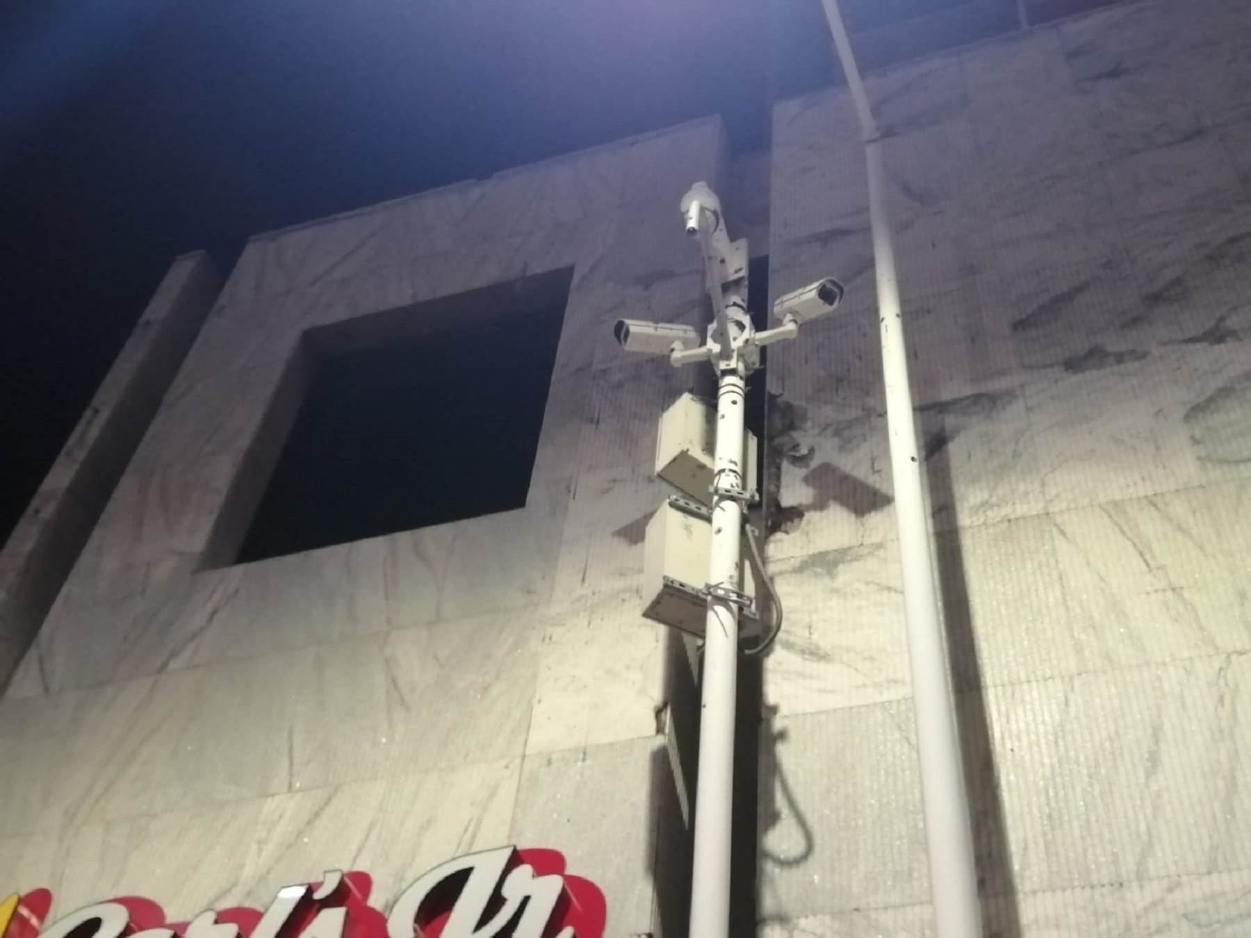 El 15 % de las cámaras baleadas en Culiacán ya fueron reparadas; hoy de nuevo las destruyen