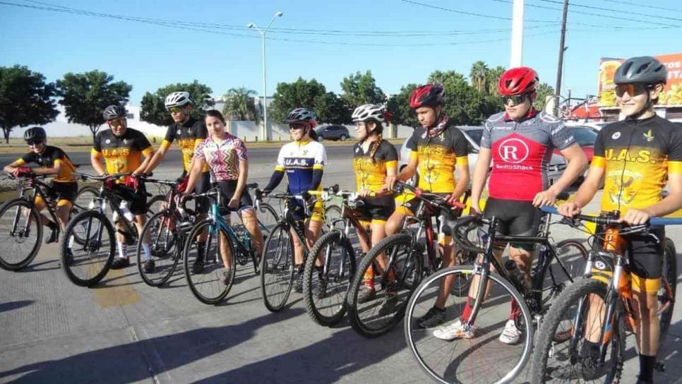 Águilas de la UAS regresa a la actividad del ciclismo de montaña