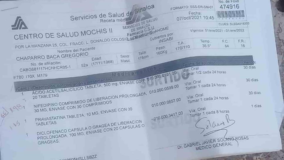 Pide ayuda para comprar medicamentos