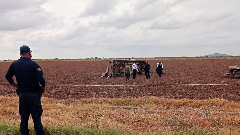 Muere joven sinaloíta en volcadura cerca de Estación Naranjo