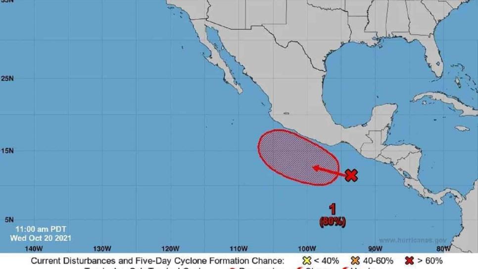 En 5 días podría formarse huracán «Rick» con trayectoria a Sinaloa