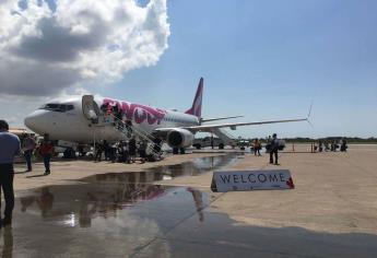 Inaugura Swoop la ruta aérea Edmonton-Mazatlán-Edmonton