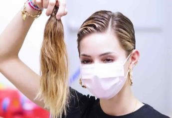 Mariana Rodríguez se corta el cabello por un niño con cáncer
