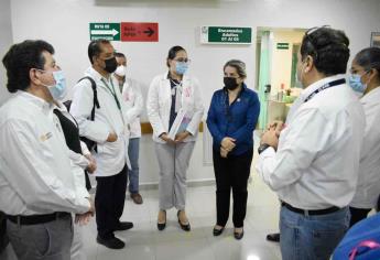 Supervisa titular del IMSS en Sinaloa unidades médicas del norte del estado