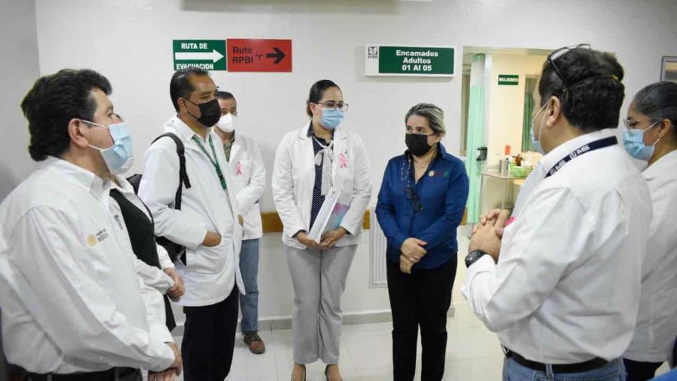 Supervisa titular del IMSS en Sinaloa unidades médicas del norte del estado