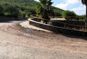 Rehabilitan sólo terracería del camino al Cerro de la Memoria