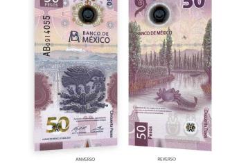 Banco de México homenajea a Tenochtitlan en el nuevo billete de $50