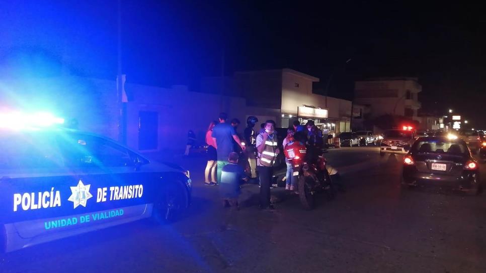 Motociclista fallece tras impactar contra automóvil en Navolato