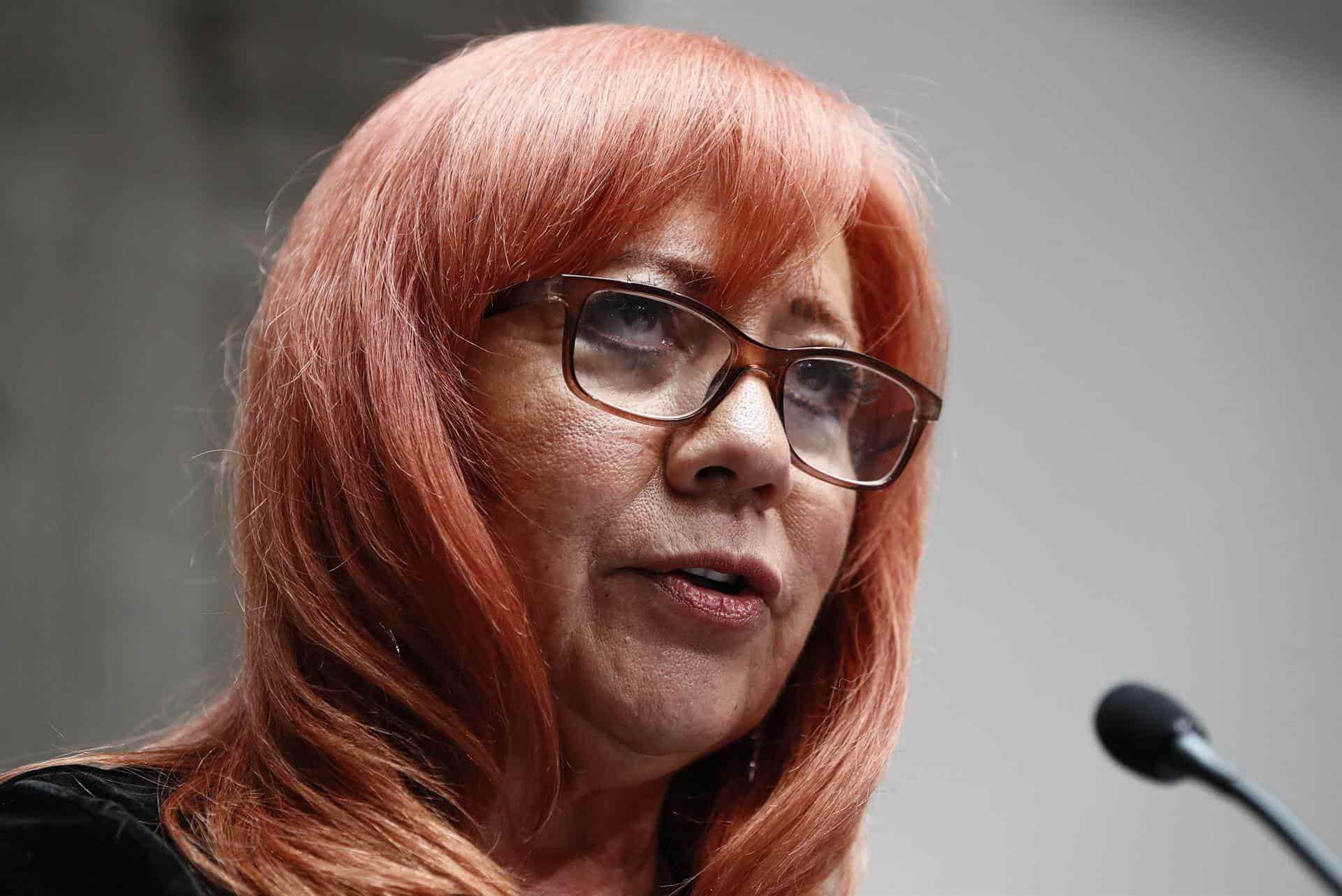 La presidenta de la Comisión Nacional de los Derechos Humanos (CNDH) de México, Rosario Piedra Ibarra. EFE/ José Méndez