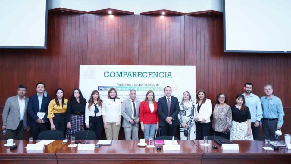 Comparecen ante el Congreso aspirantes a la Fiscalía