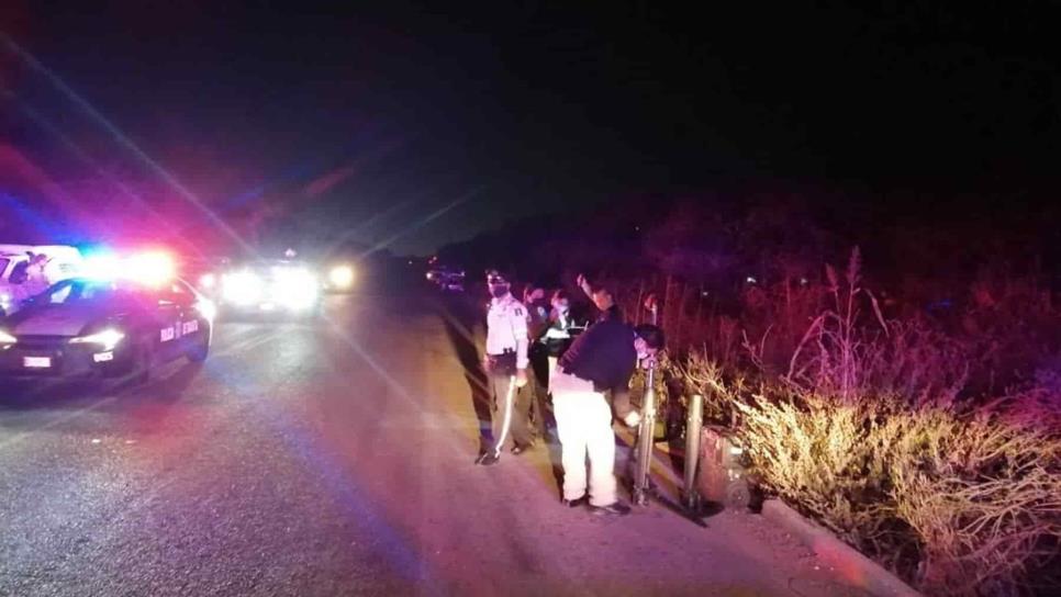 Adulto queda muerto en la carretera Culiacán-Imala tras ser atropellado