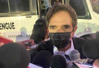 «Denme el beneficio de la duda, nosotros vamos llegando», pide Cuén a personal de salud