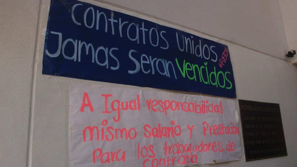 Sin solución en el Hospital General, trabajadores cumplen nueve días en manifestación