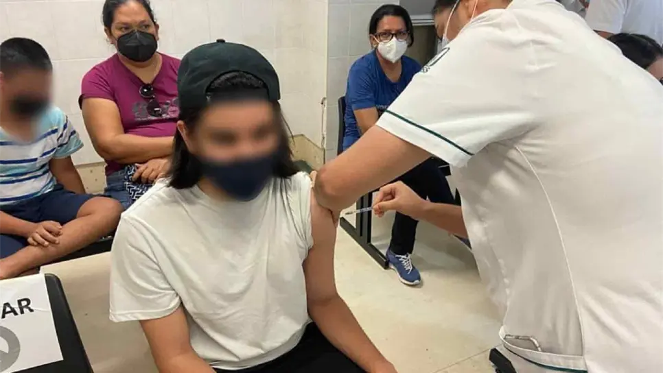 Inicia registro de vacunación Covid para menores de 15 a 17 años sin comorbilidad