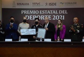 Destaca UAS en Premio Estatal del Deporte