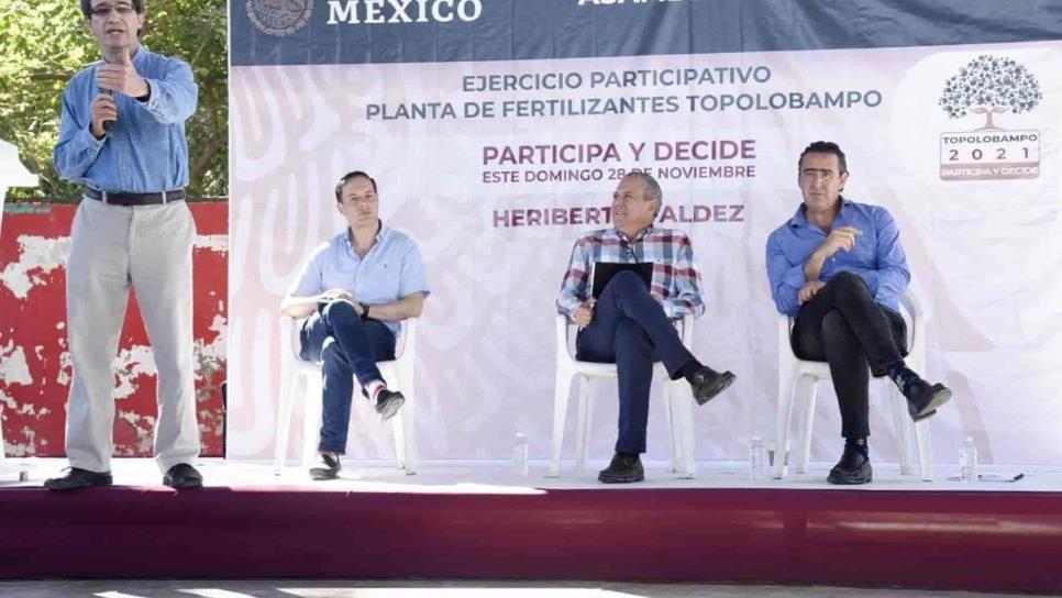 Culminan asambleas informativas sobre el Ejercicio Participativo para planta de fertilizantes