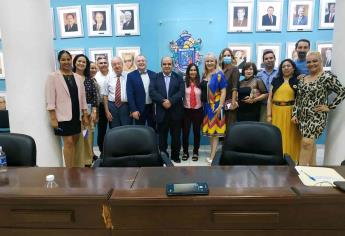 Cabildo de Mazatlán estrecha lazos de amistad con representantes de países europeos