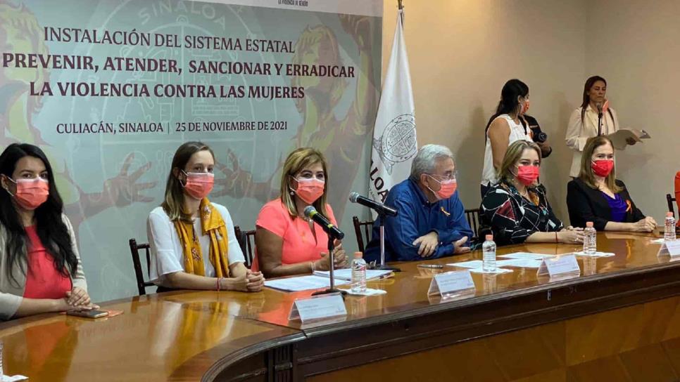 Instalan Sistema Estatal para Prevenir y Erradicar la Violencia contra las Mujeres 