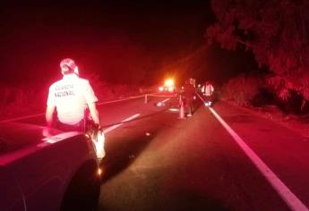 Auto arrolla y mata a un hombre en la maxipista Culiacán-Mazatlán en comunidad de Jacola