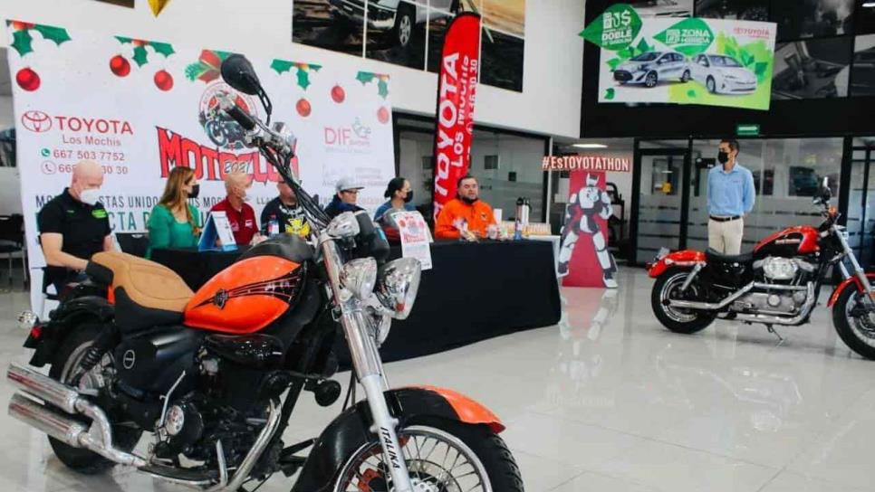 Motociclistas llevarán regalos a niños de escasos recursos