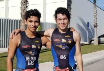 Águilas UAS se suben a podio en triatlón Colhuacan