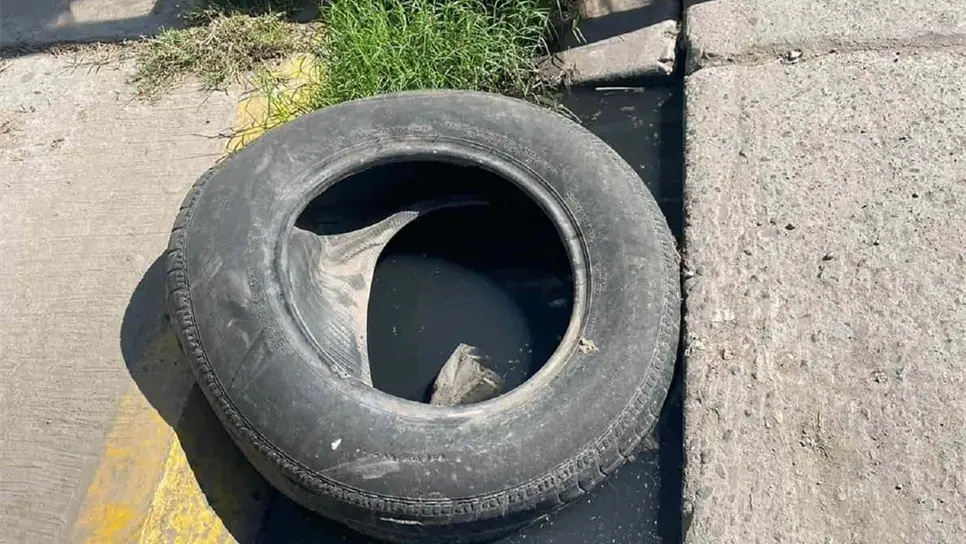 Vecinos del Residencial Diamante en Los Mochis se quejan de brote de aguas negras