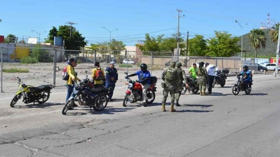 Llama alcalde de Ahome a no dejarse engañar: «engomado» de motocicletas es ilegal