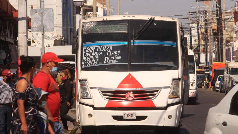 Refuerza Vialidad y Transporte operativos al transporte urbano de Mazatlán