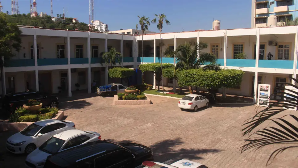 Interior del palacio municipal de Mazatlán. | FOTO: Martín Ruíz.