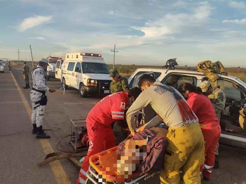 Accidente en la México 15 deja 3 heridos