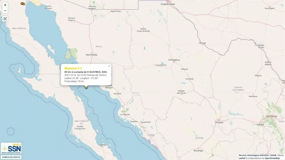 ¿Qué pasa en el Golfo de California?: la tierra se mueve
