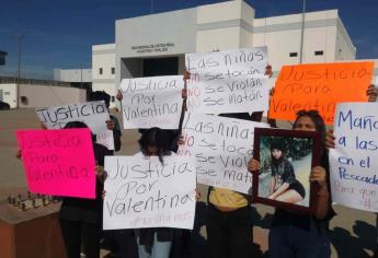 «Queremos ver justicia, todos somos Valentina», manifiestan amigos y familiares