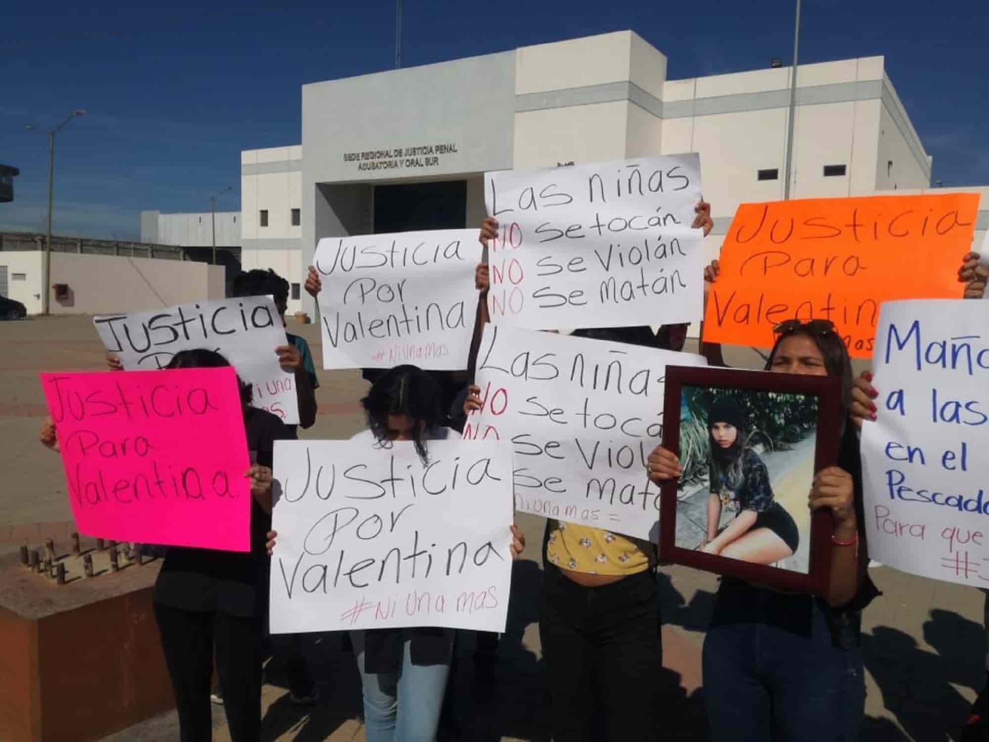 «Queremos ver justicia, todos somos Valentina», manifiestan amigos y familiares