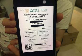 Para entrar a restaurantes, bares y antros pedirán certificado de vacunación en Culiacán