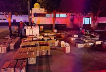 Decomisan pirotecnia como para destruir el Palacio Municipal de Ahome