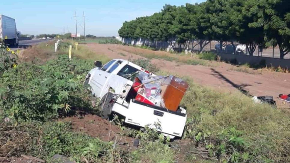 Sonorenses se accidentan y quedan lesionados en Sinaloa