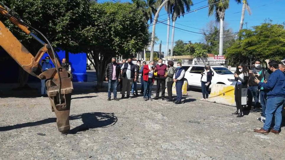 Inicia la reposición de losas de concreto hidráulico en sector Grijalva, en Los Mochis