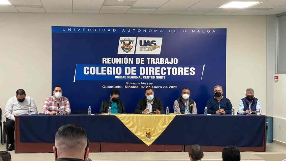 Se reúne el Rector de la UAS con directores de las unidades regionales Norte y Centro Norte