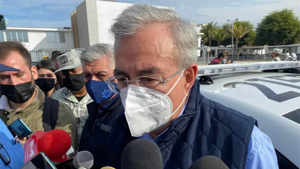 El Gobernador Rubén Rocha Moya.